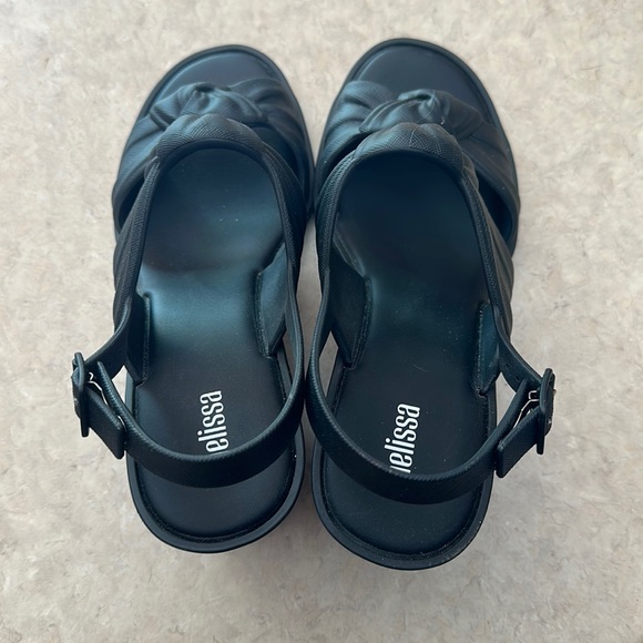 Melissa Women's Knotted Slingback High Heel Sandals - Picture 7 of 14